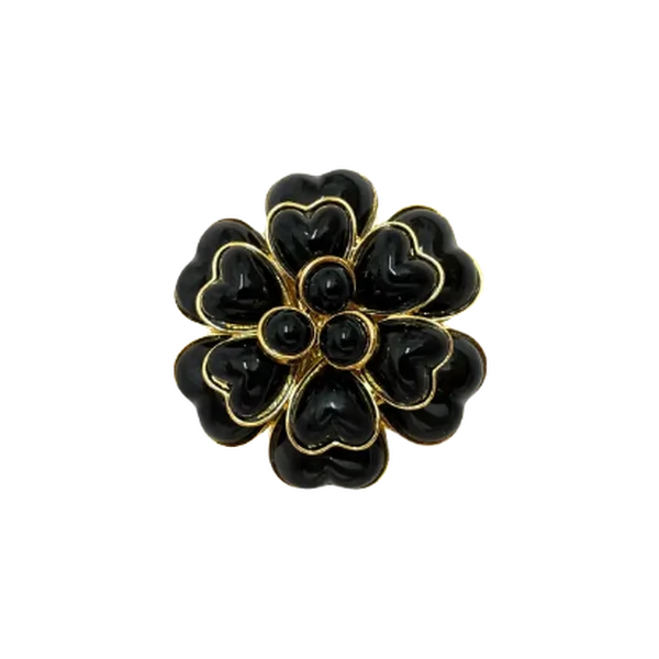 Broche Flor Resina