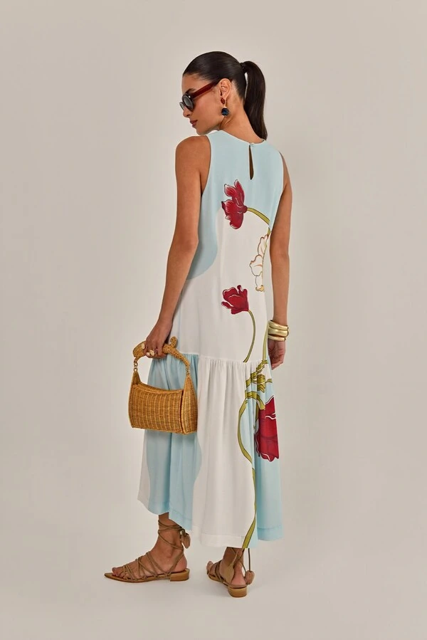 Vestido Mara Crepe em Viscose
