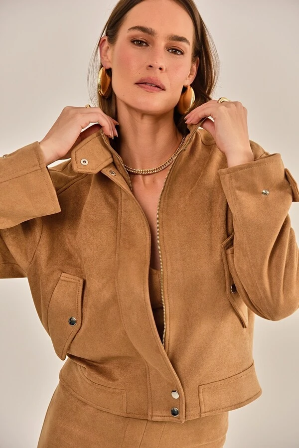 Jaqueta Carrie Suede