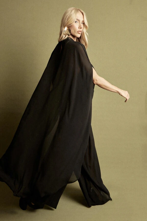 Maxi Capa Mullet Preta