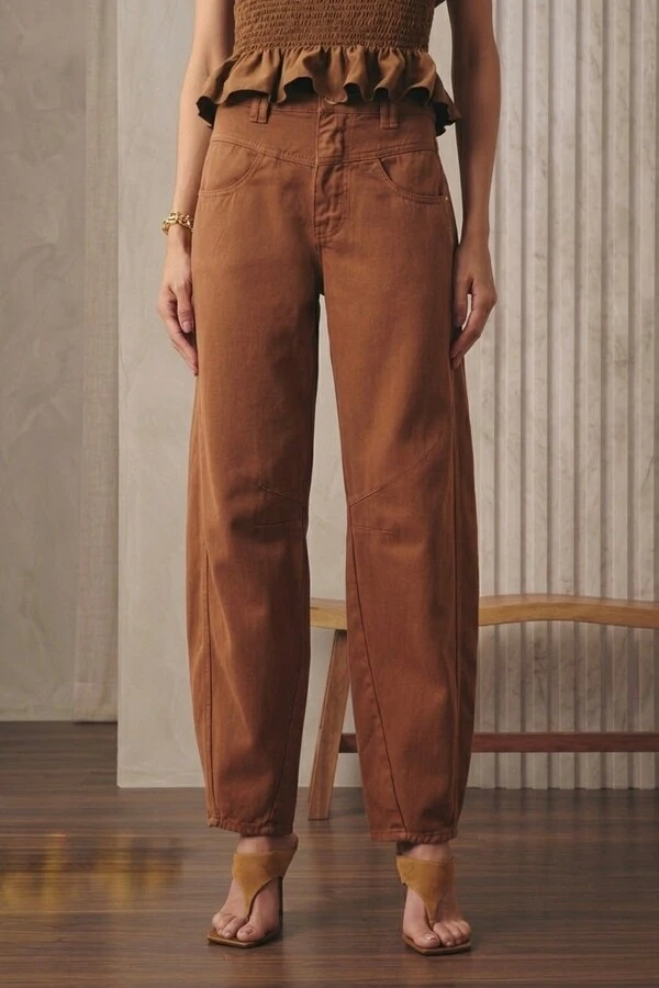 Calça Jeans Bag Chocolate