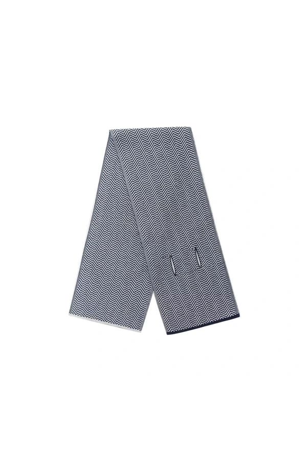 Petit Cachecol Chevron Marinho