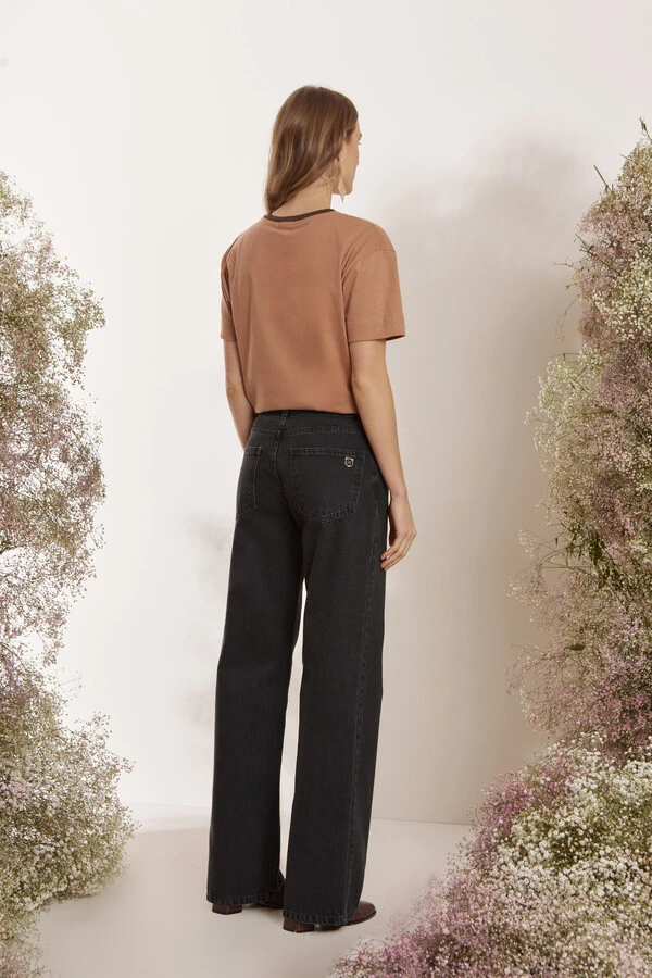 Cslça Reta Black Jeans