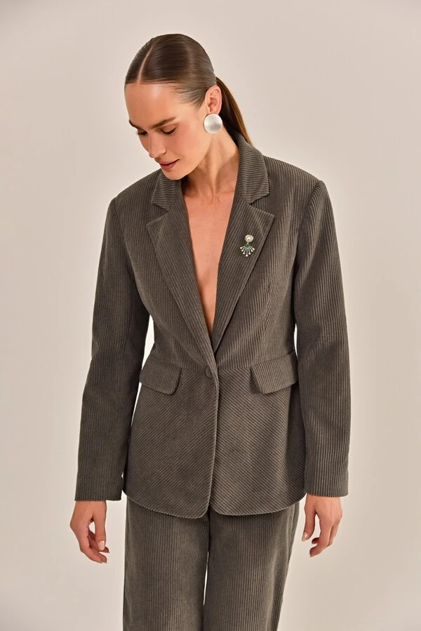 Blazer Cais Alfaiataria Cotelê