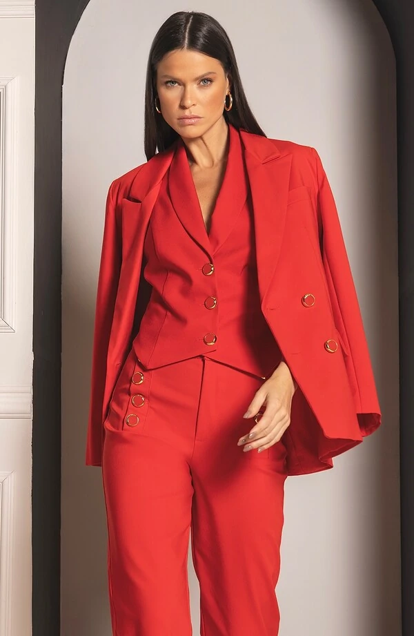 Blazer New Castle Vermelho