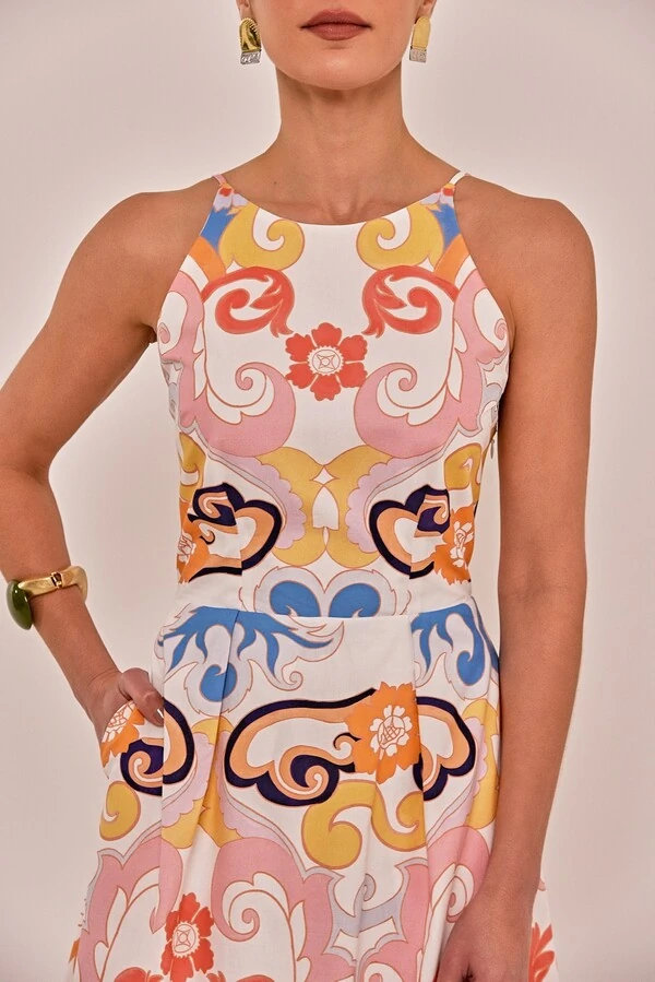 Vestido Thaís Arabesco