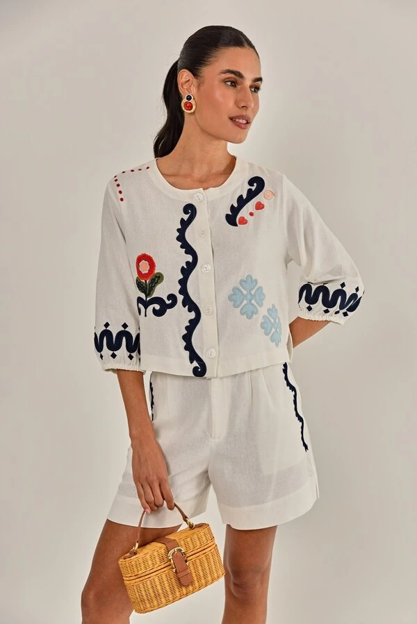 Blusa Lima Off White