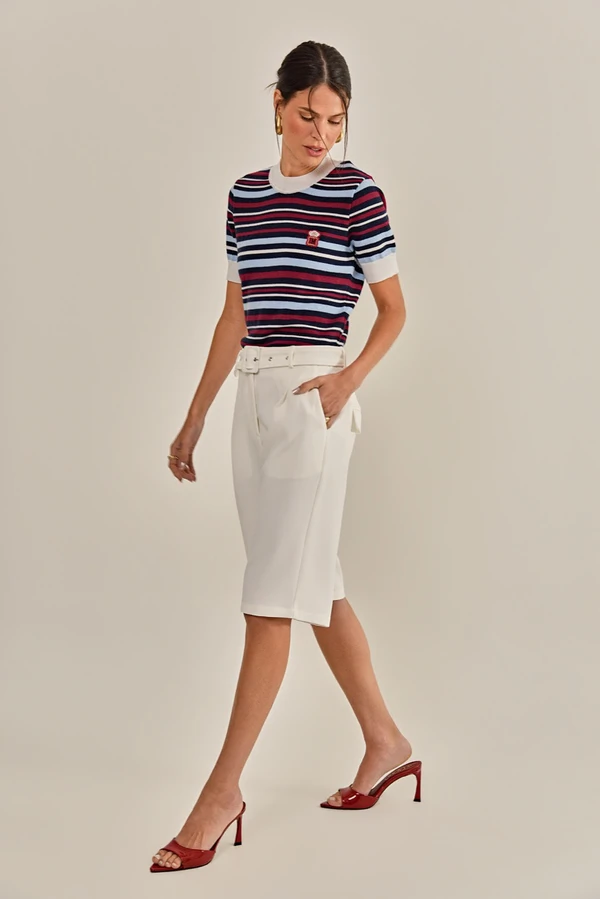 Bermuda Hillary Off White
