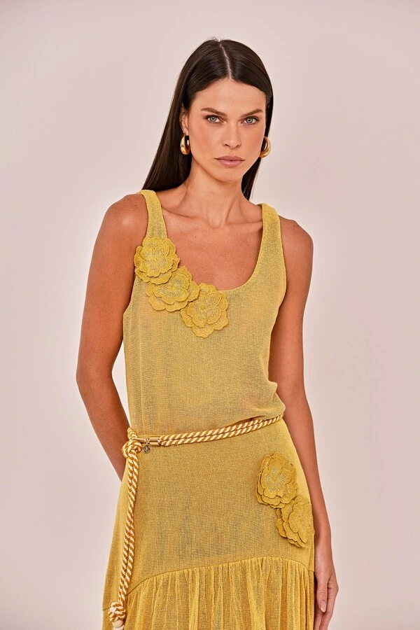 Blusa Ranya Tela Bordada