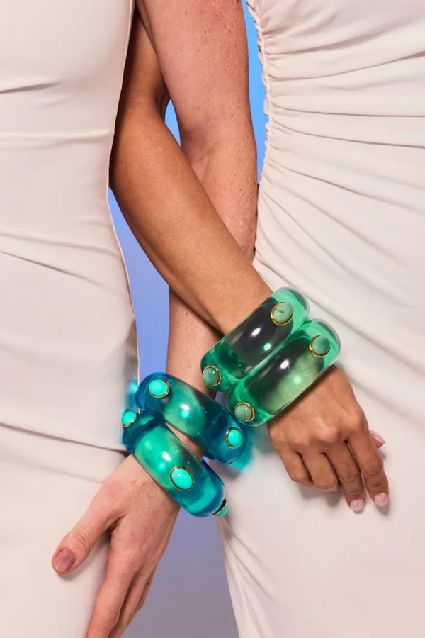 Pulseira Água com Pedras