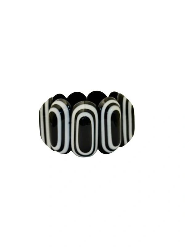 Pulseira Oval Bicolor