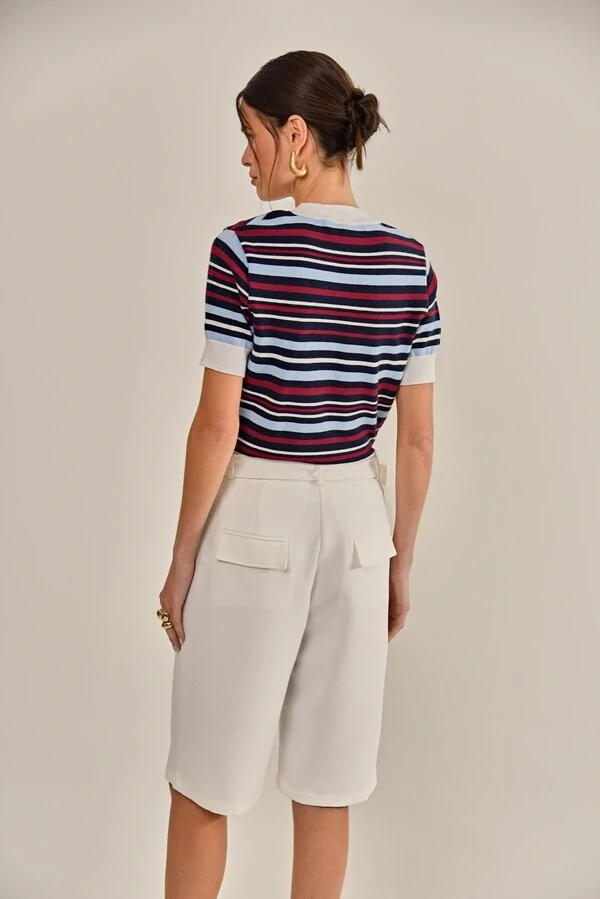 Bermuda Hillary Off White