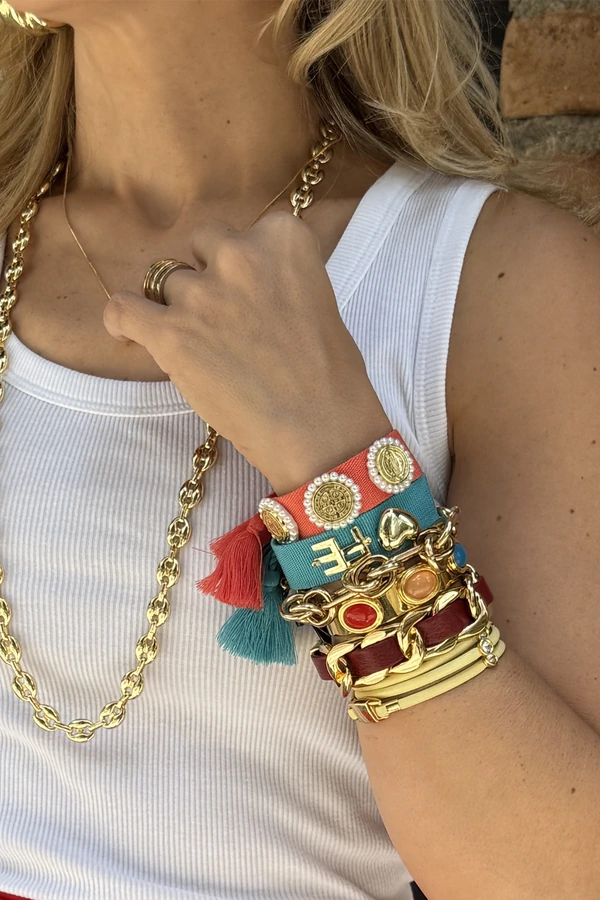 Pulseira São Bento Turquesa