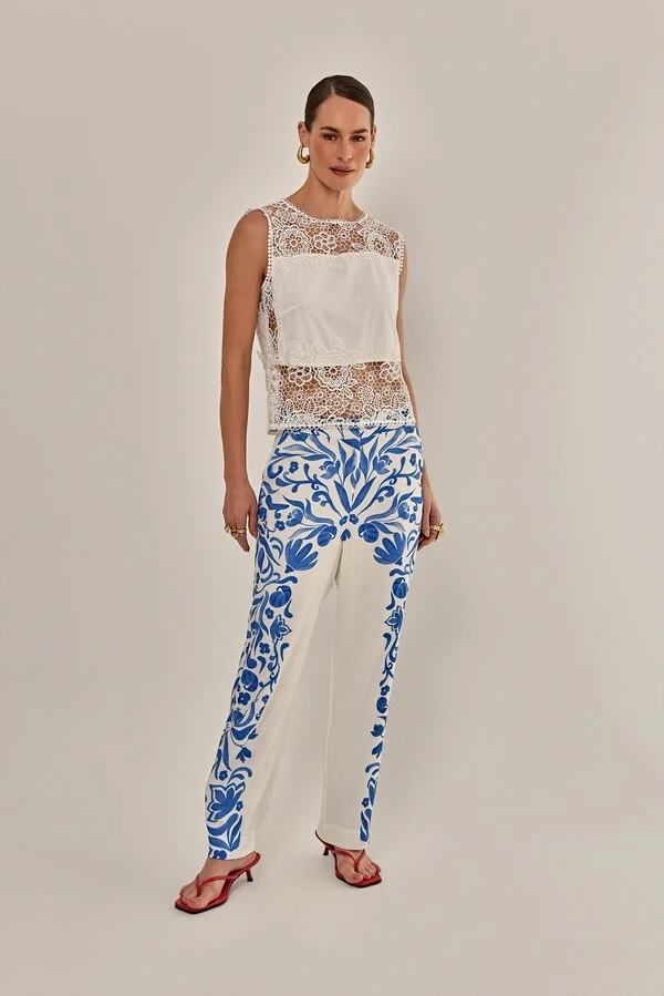 Calça Nix Crepe de Viscose
