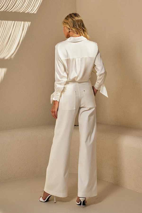Calça Mildford Alfaiataria Off White