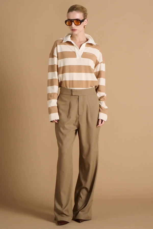 Blusa Oversized Gola Polo