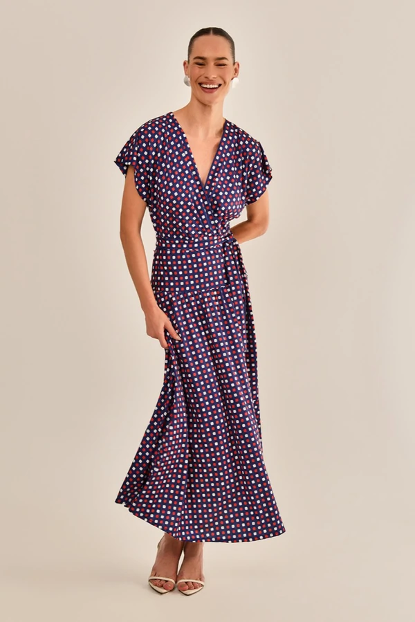 Vestido Alexia Estampado em Malha