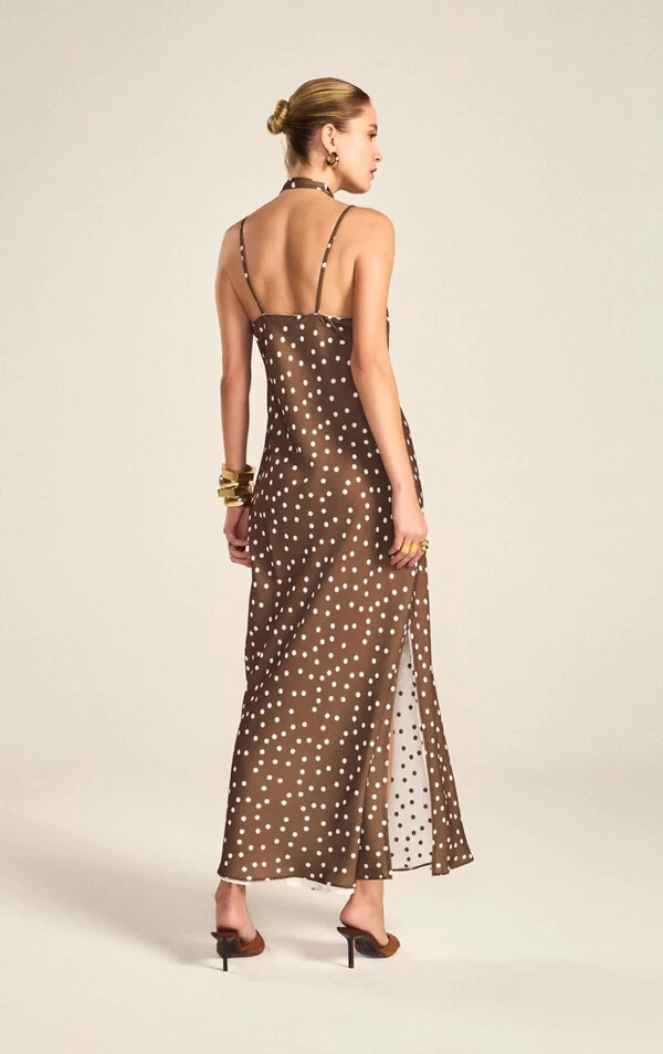 Vestido Longo Benedita Dupla Face