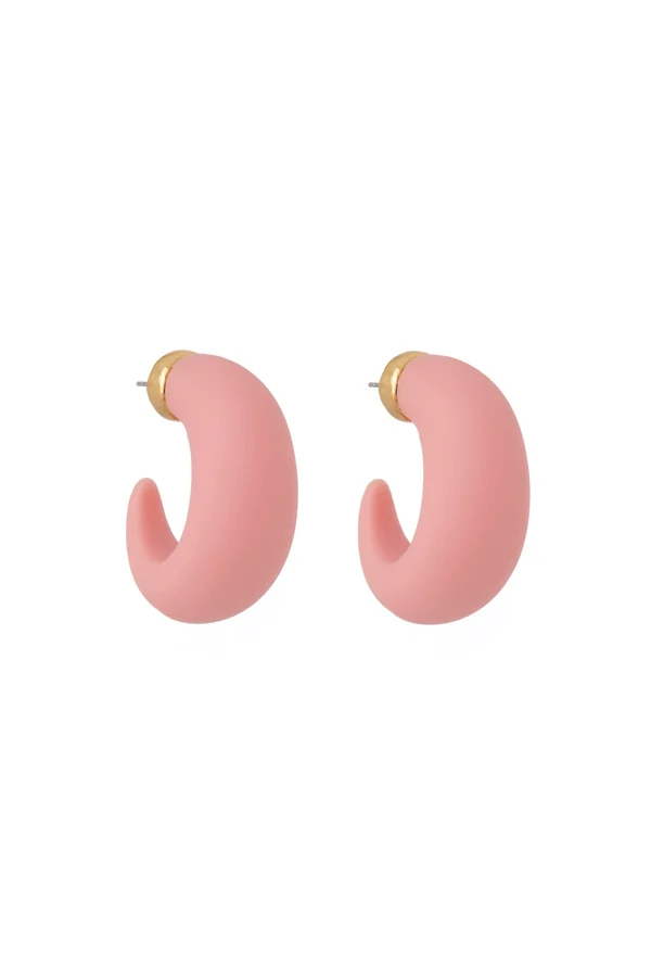 Brinco Meia Argola Pigmento