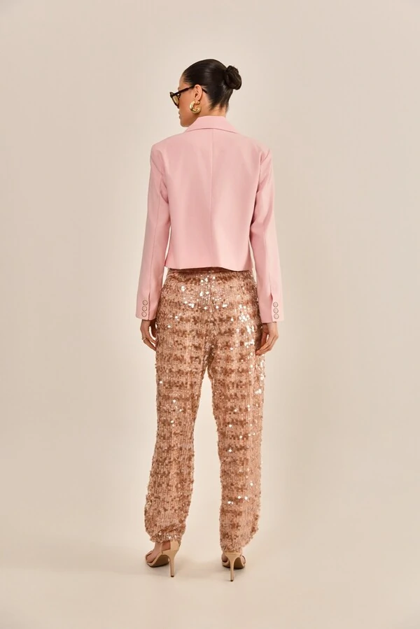 Calça Believe Paetê