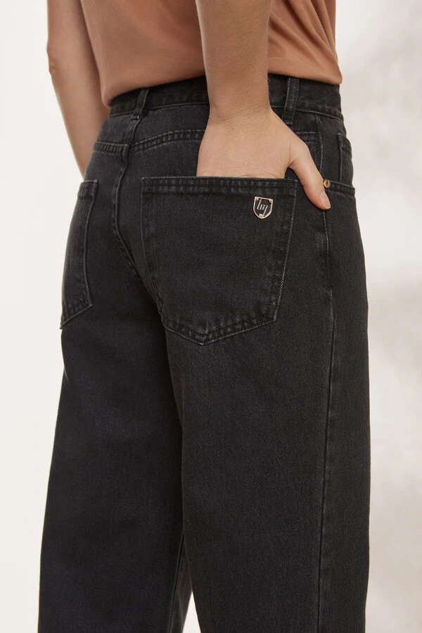 Cslça Reta Black Jeans