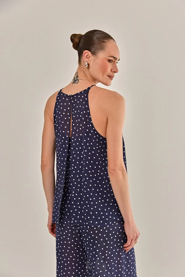 Blusa Katia Estampa Poá