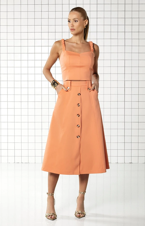 Saia Esmeralda Coral