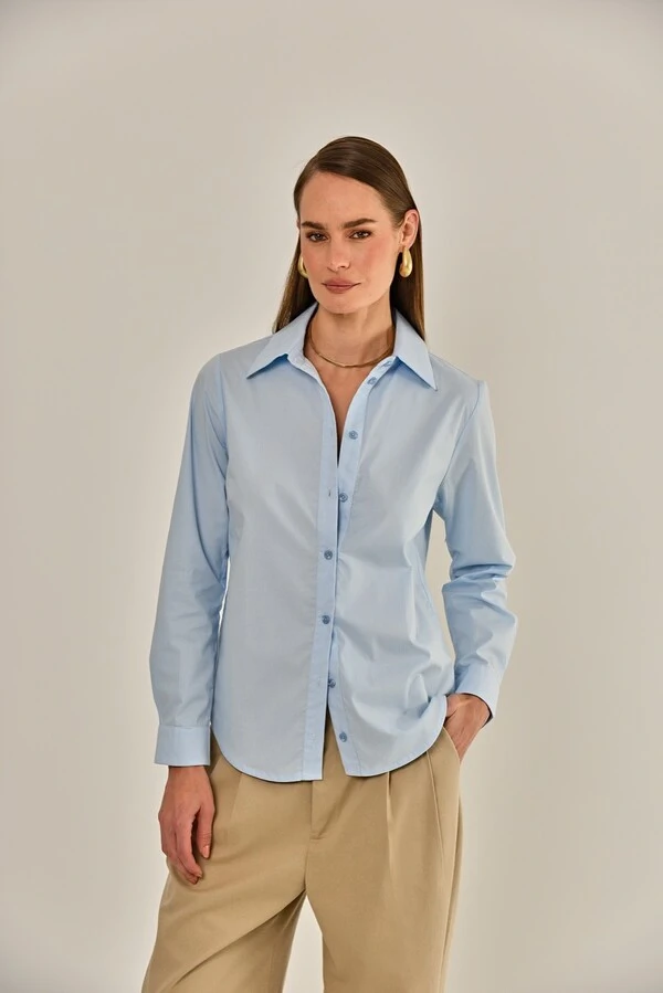 Camisa Diana Tricoline