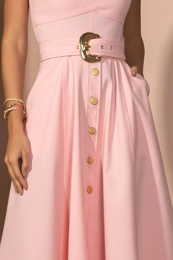 Vestido Beth Powder Pink