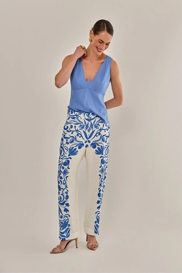 Calça Nix Crepe de Viscose