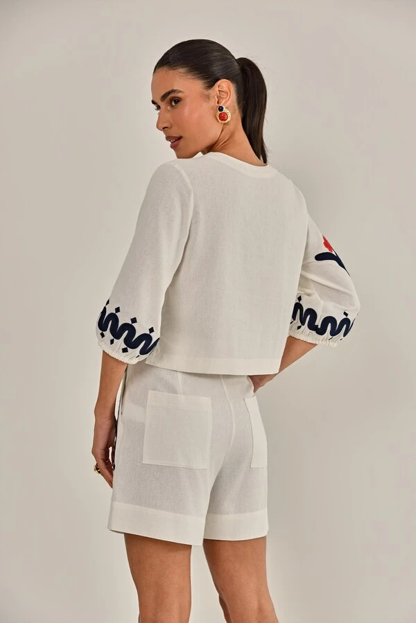 Blusa Lima Off White