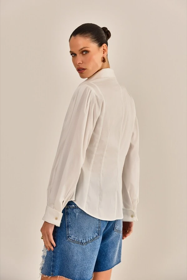 Camisa Alena Off White