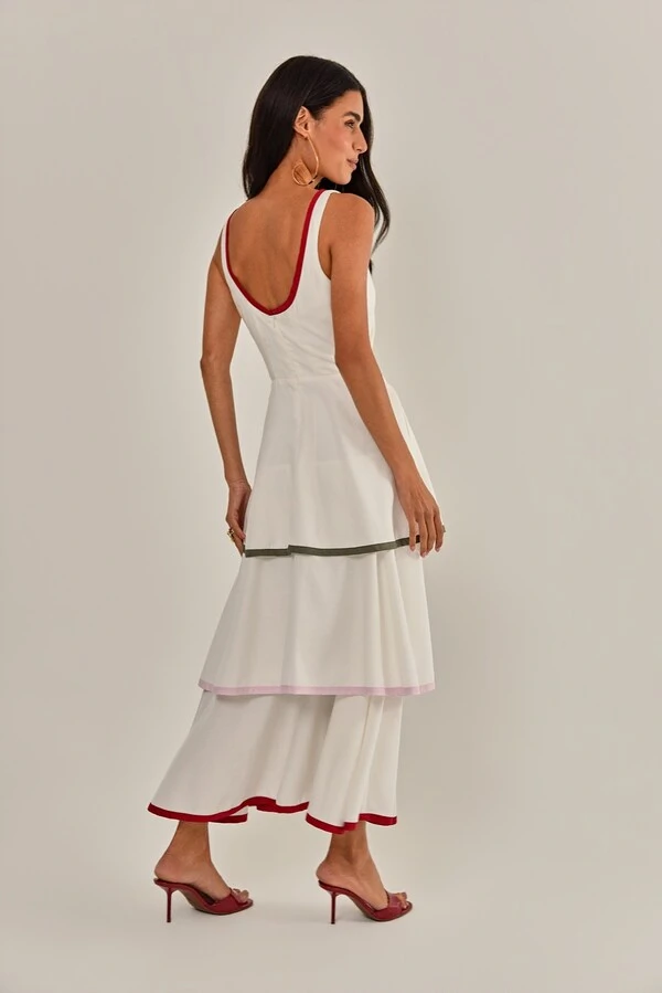 Vestido Mauí Off White