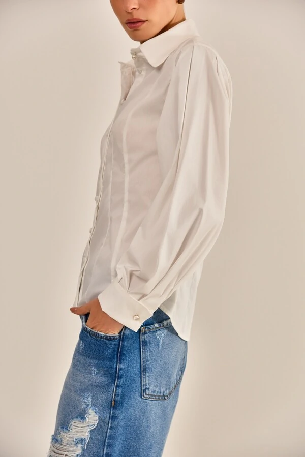 Camisa Alena Off White