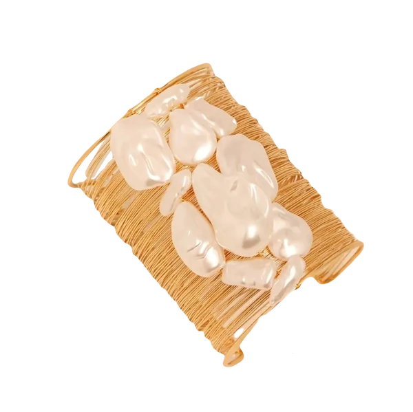 Bracelete Aramado Pérolas