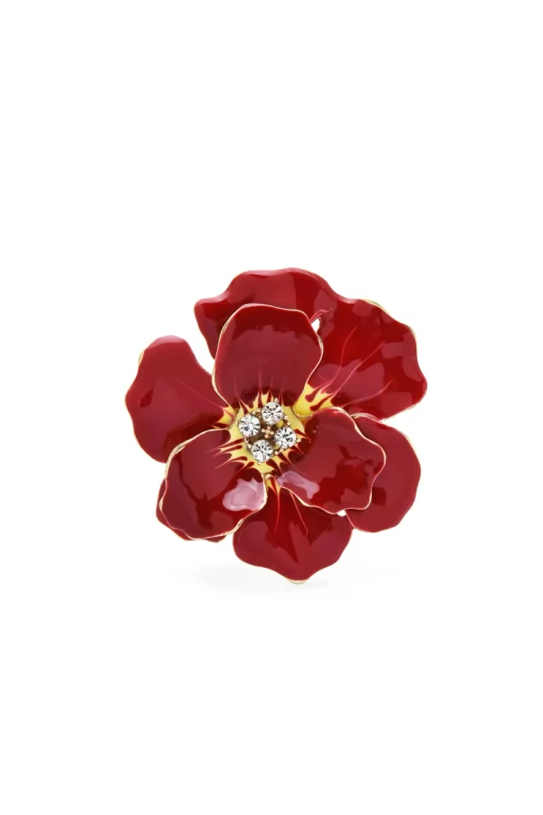 Broche Flor Esmaltada