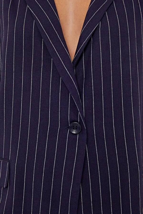 Blazer Baby Viscolinho Risca de Giz