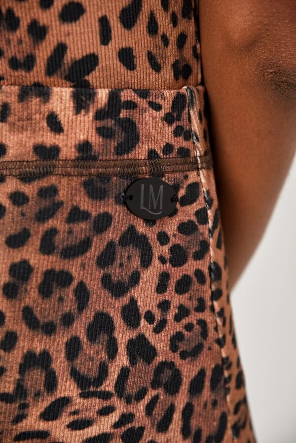 Saia Kyoto Estampa Animal Print