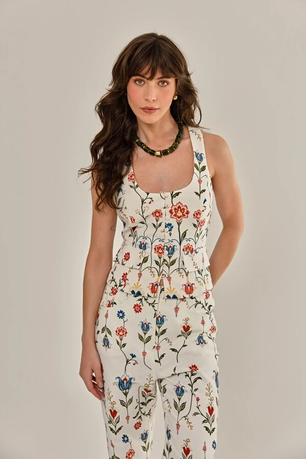 Blusa Maitê Sarja