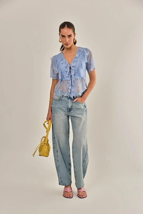 Blusa Garden em Renda