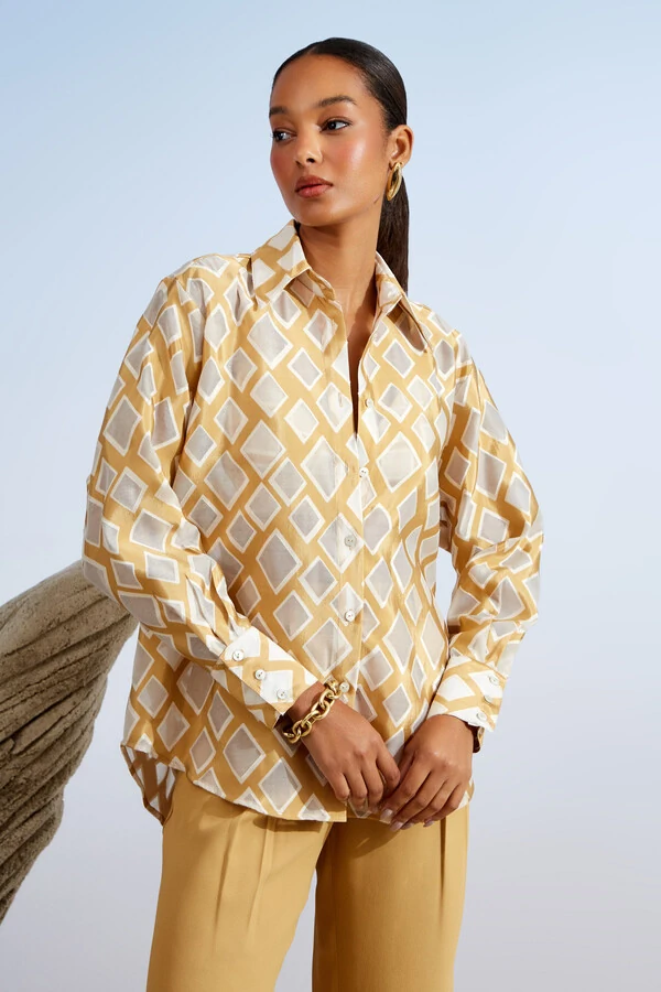 Camisa Devorê Losangos