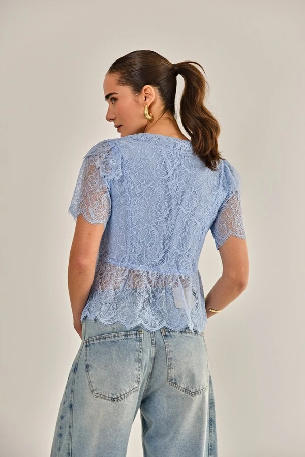 Blusa Garden em Renda