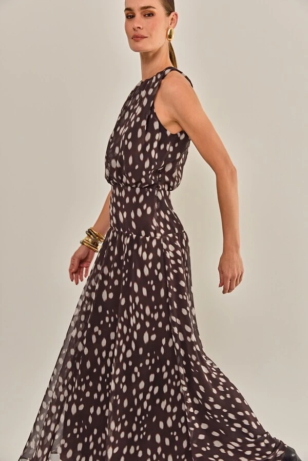 Vestido Dominique Crepe