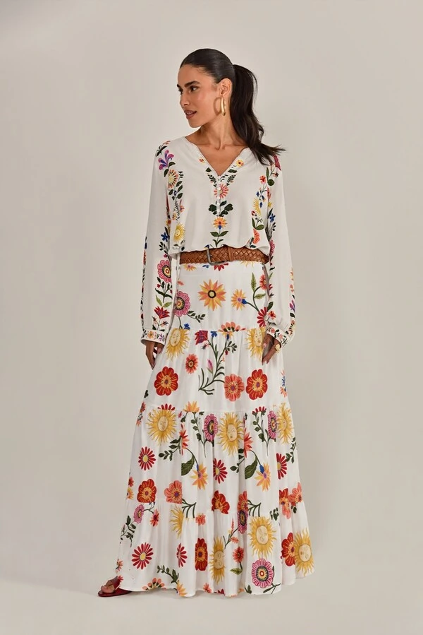 Blusa joy Estampa Floral