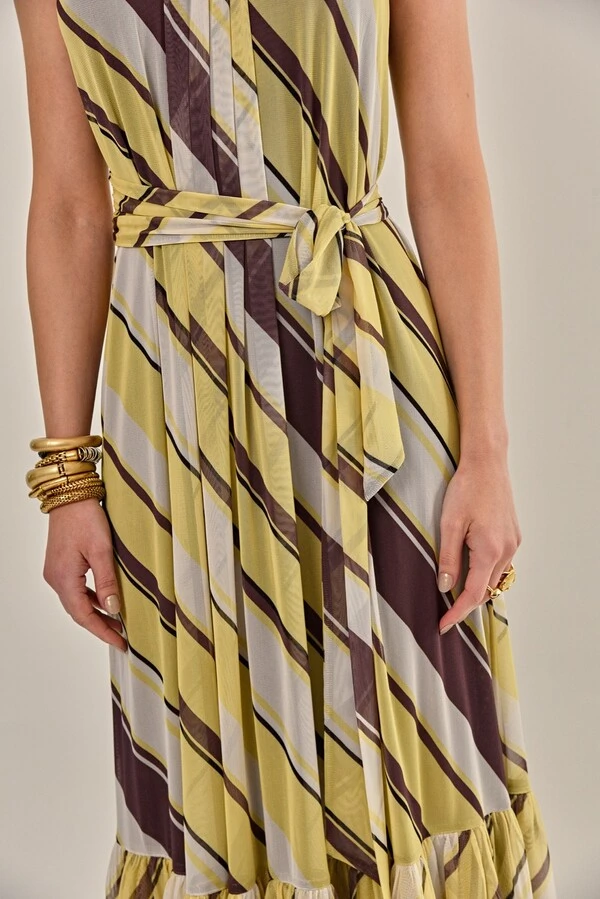 Vestido Jack Tule Estampado