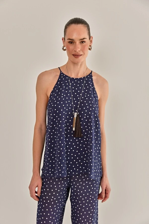 Blusa Katia Estampa Poá