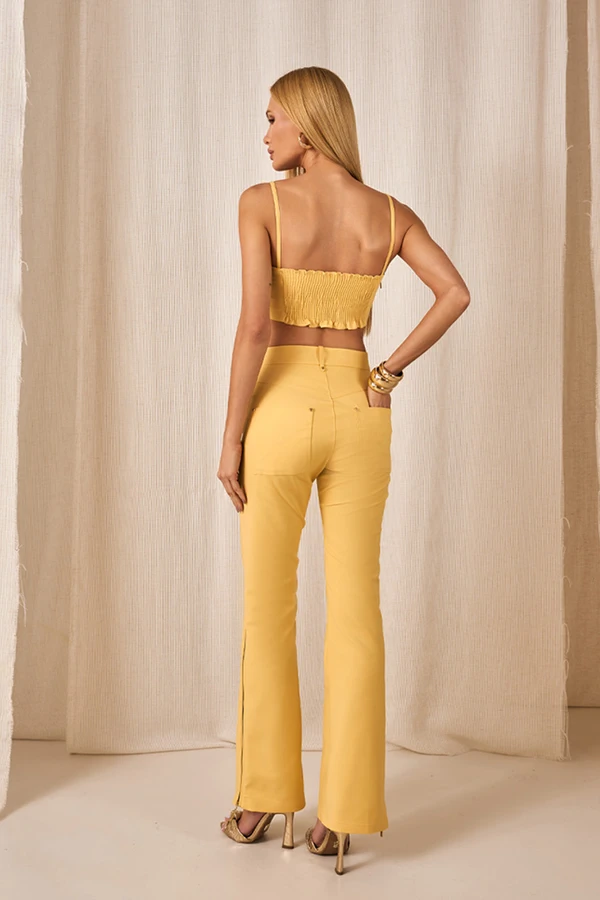 Calça Keller Amarela