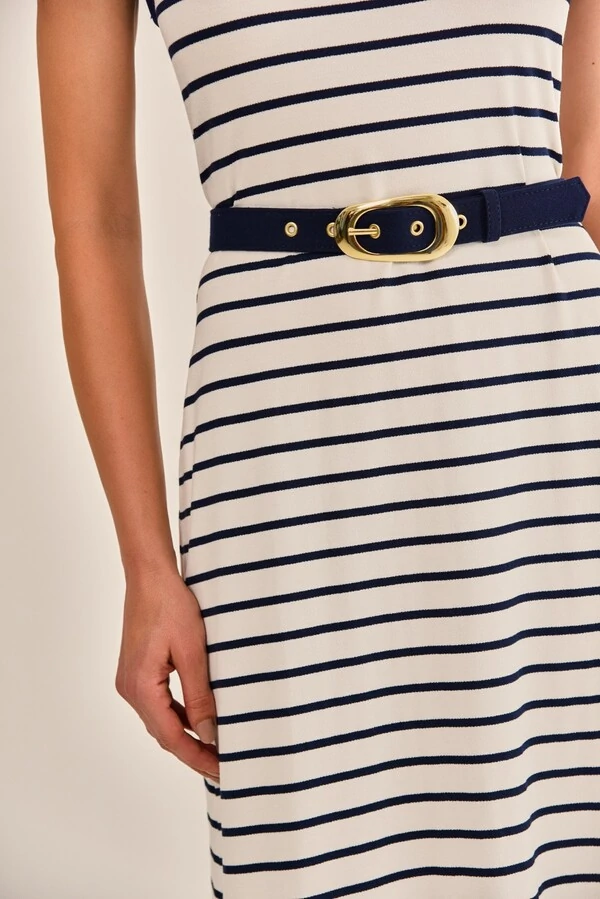 Vestido Rainbow Malha Listrada