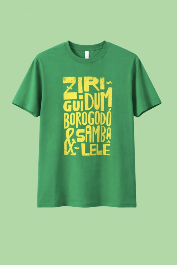 Camiseta Ziriguidum Brasil