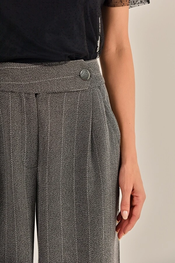 Calça Camila Alfaiataria Risca de Giz
